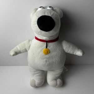 Vintage Family Guy Brian Griffin Dog Plush 2006 Fox Y2k 11"
